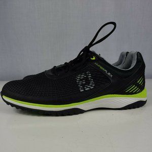 Footjoy Mens US 12M Black Green Hyperflex Training